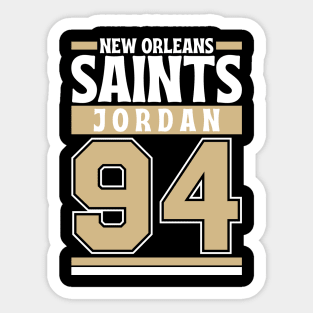 New Orleans Saints Jordan 94 Edition 3 Sticker